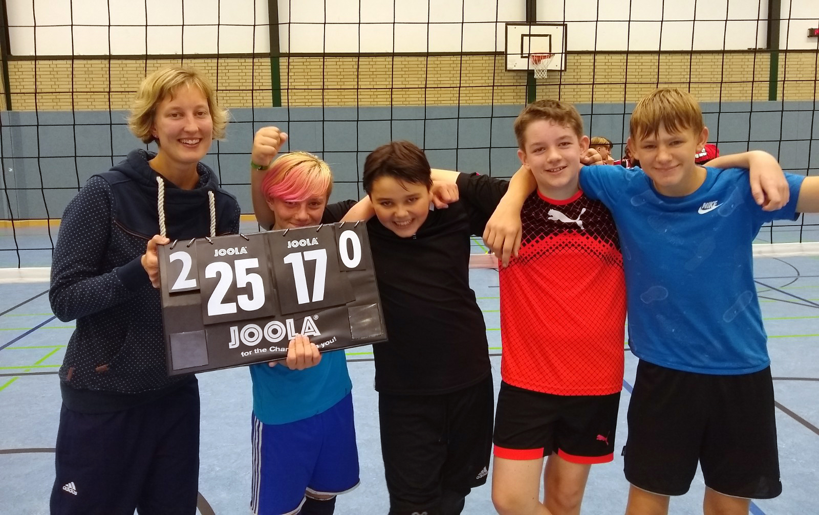 Erfolgreiches Volleyballturnier der U14