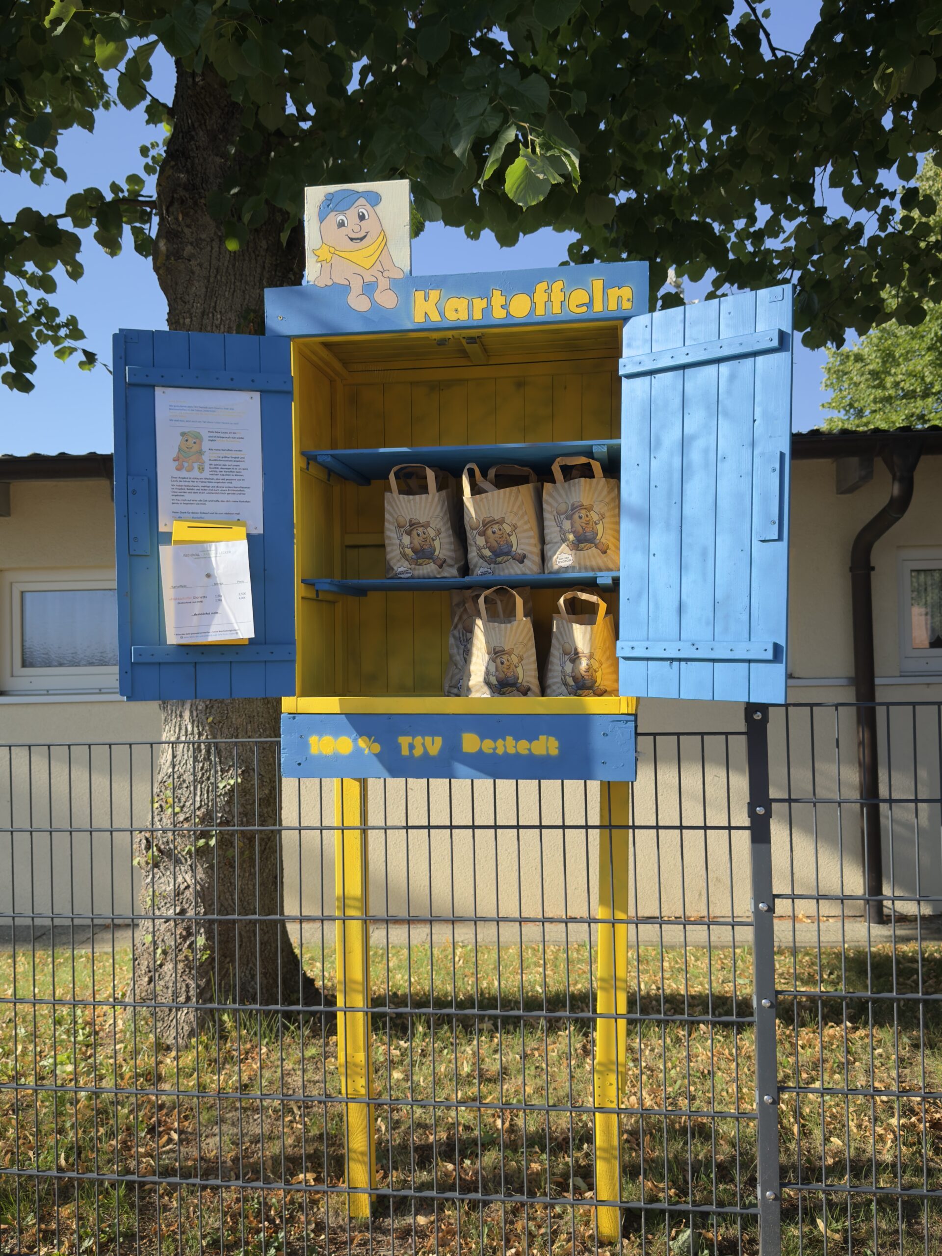 Ab sofort: Frische Kartoffeln beim TSV Destedt!
